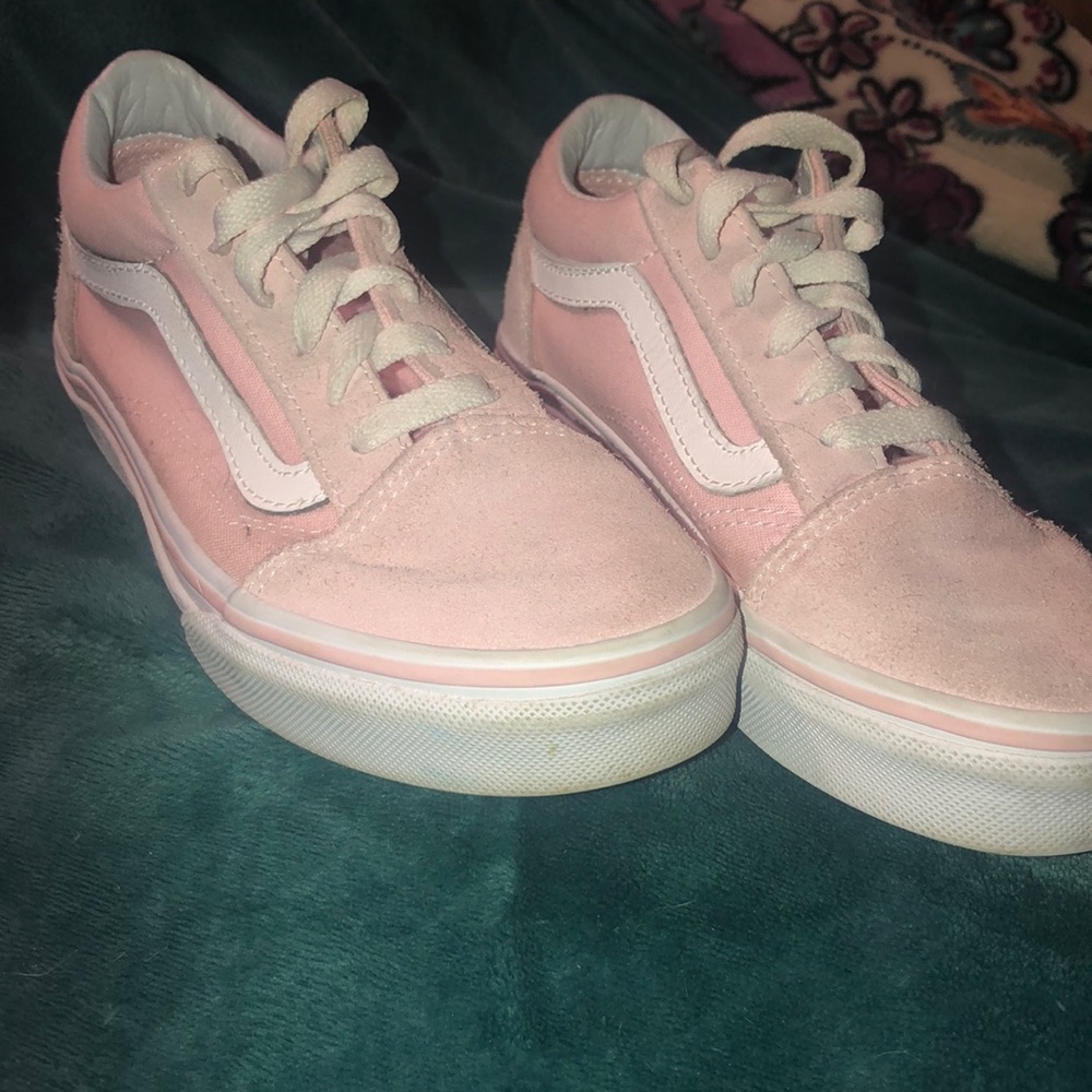 Pink vans size 3 kids
